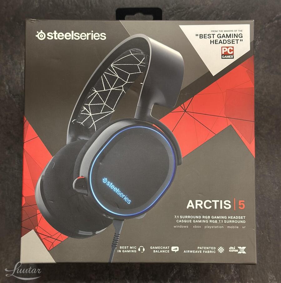 Kõrvaklapid SteelSeries Arctis5