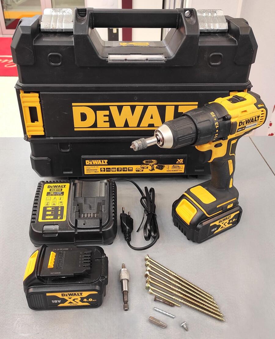 Akutrelli komplekt Dewalt DCD777M2T