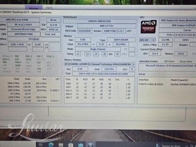 Sülearvuti Lenovo Thinkpad A275