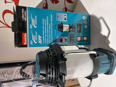 Raadio-valgusti Makita DMR055 + Makita kiirlaadija + 5,0Ah aku 191B51-7