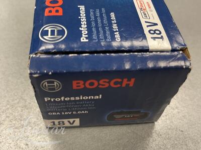 Aku Bosch GBA 18V 5.0Ah UUS!