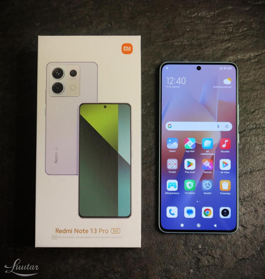 Mobiiltelefon Xiaomi Redmi Note 13 Pro 5G 256GB