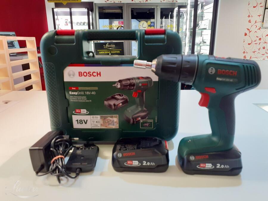  Akutrell Bosch  EasyDrill 18V-40