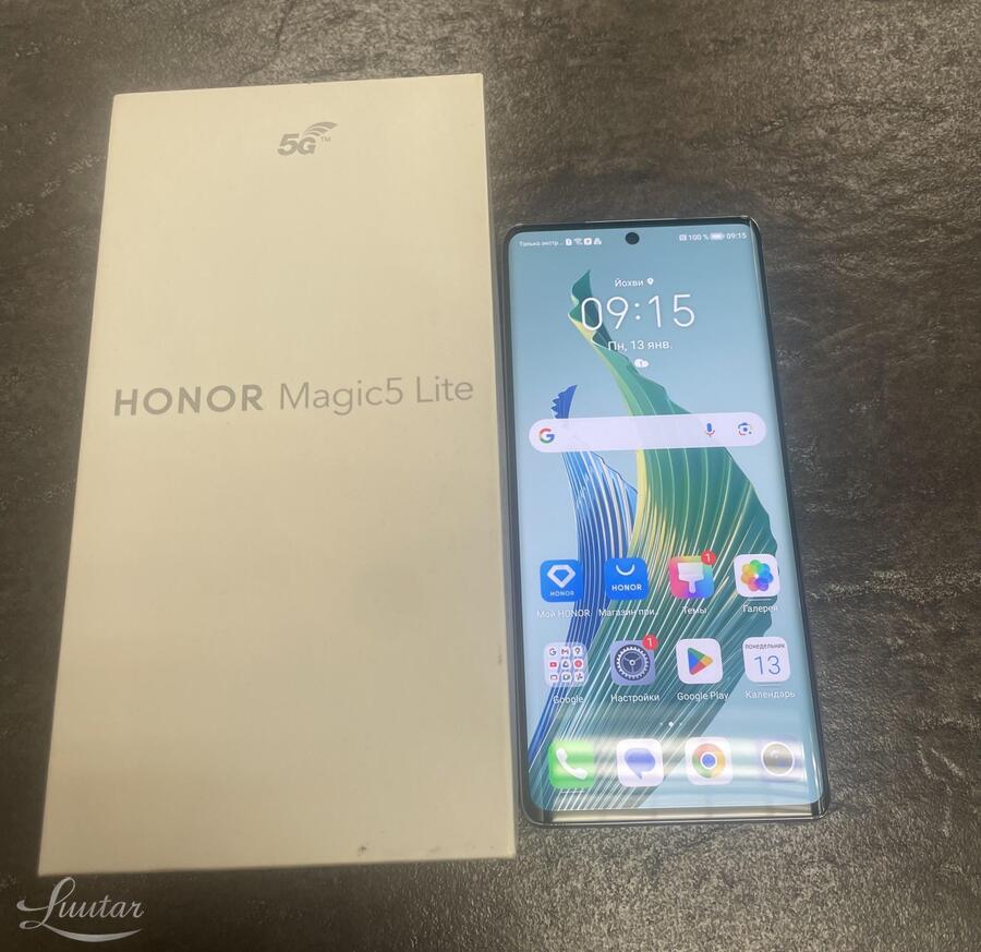 Mobiiltelefon Honor Magic 5 Lite, 256GB