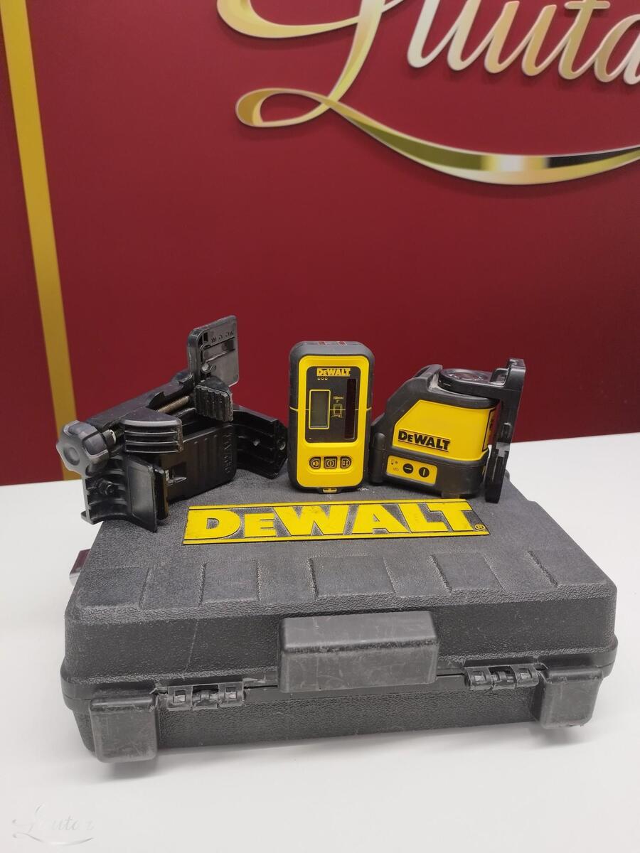 Ristlaser DeWalt DW088KD + vastuvõtja DE0892