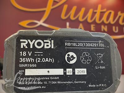 Akutrell Ryobi R18DD3