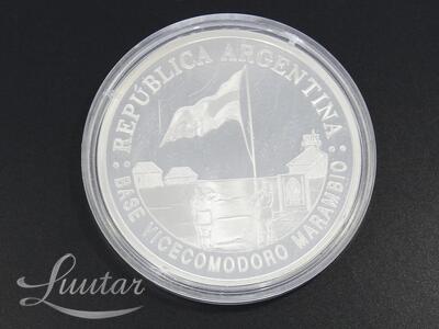 Hõbemünt  Argentina 5 pesos, 2007a 925*