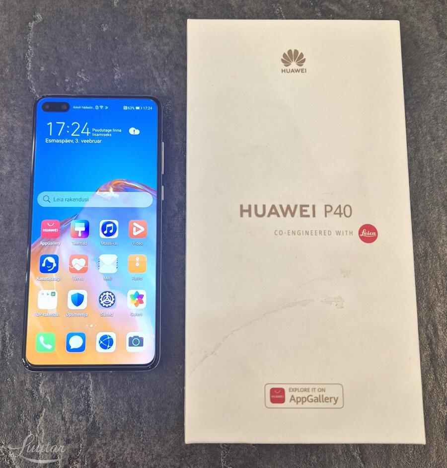 Mobiiltelefon Huawei P40 5G 128GB