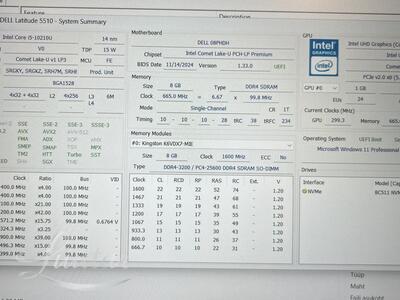 Sülearvuti Dell Latitude 5510