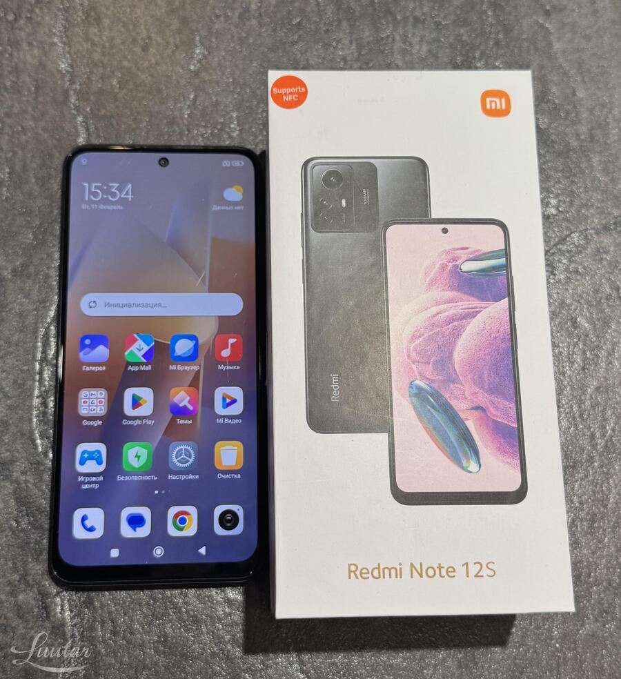 Mobiiltelefon Xiaomi Redmi Note 12S/256GB