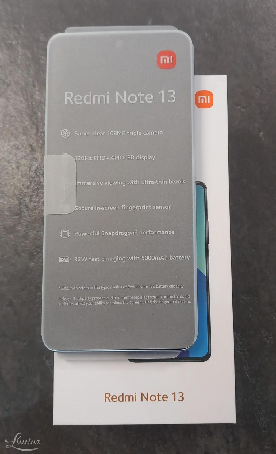 Mobiiltelefon Xiaomi Redmi Note 13 128GB