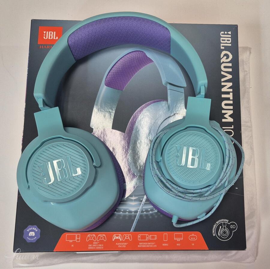 Kõrvaklapid JBL Quantum 100M2