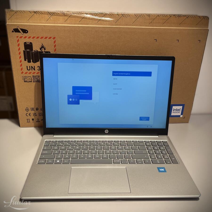  Sülearvuti HP Laptop 15-Fd0046no UUS!