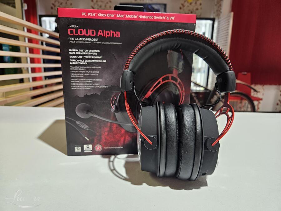 Kõrvaklapid Kingston HyperX Cloud Alpha HX-HSCA-RD/EM