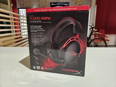 Kõrvaklapid Kingston HyperX Cloud Alpha HX-HSCA-RD/EM