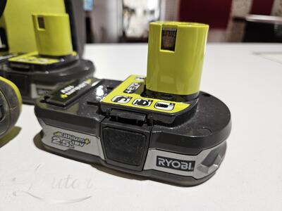 Lööktrell-kruvikeeraja Ryobi R18PD3 18 V; 2x2,0 Ah aku